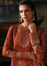Zarif Premium Embroidered Chiffon 3 Piece Unstitched Suit ZF25SFE D-PRC-07 ELEONORE